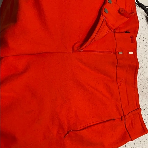 Sz 16 coral red ladies pants - Picture 4 of 6